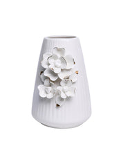 Ceramic White Vase for Home Decoration - MARKET 99