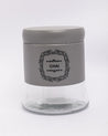 Chai Jar, Kitchen Storage, Airtight, Grey, Glass, 800 mL - MARKET 99