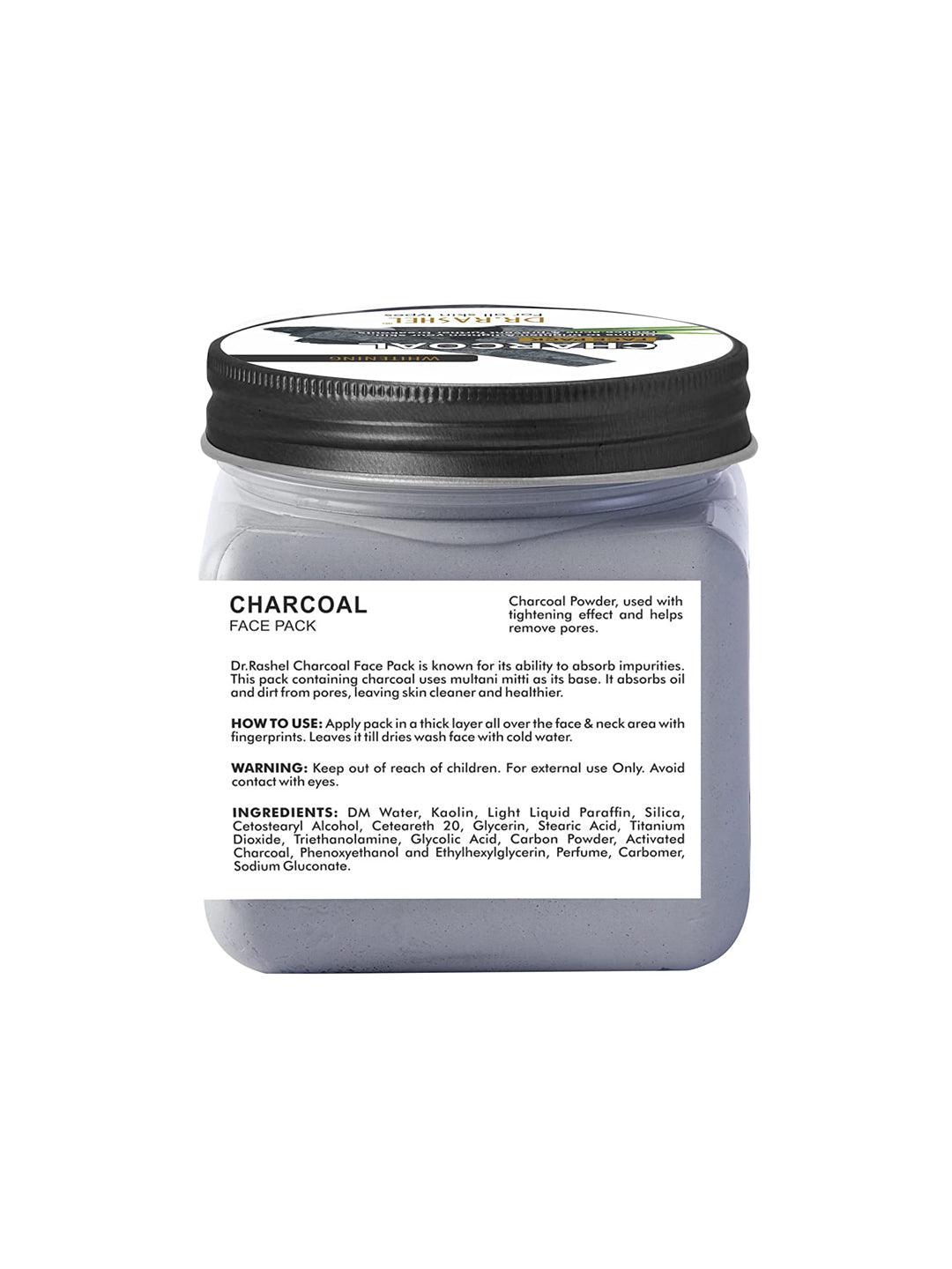Charcoal Face Pack 380 Ml - MARKET 99