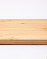 Chopping Board, with Metal Handle, Natural Wood Colour, Bamboo - MARKET 99