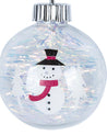 Christmas Hanging Ball Decoration (Set of 3, Assorted Colour) - MARKET 99