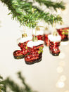 Christmas Hanging Santa Boots Ornament, Pack Of 6 Pcs - MARKET 99