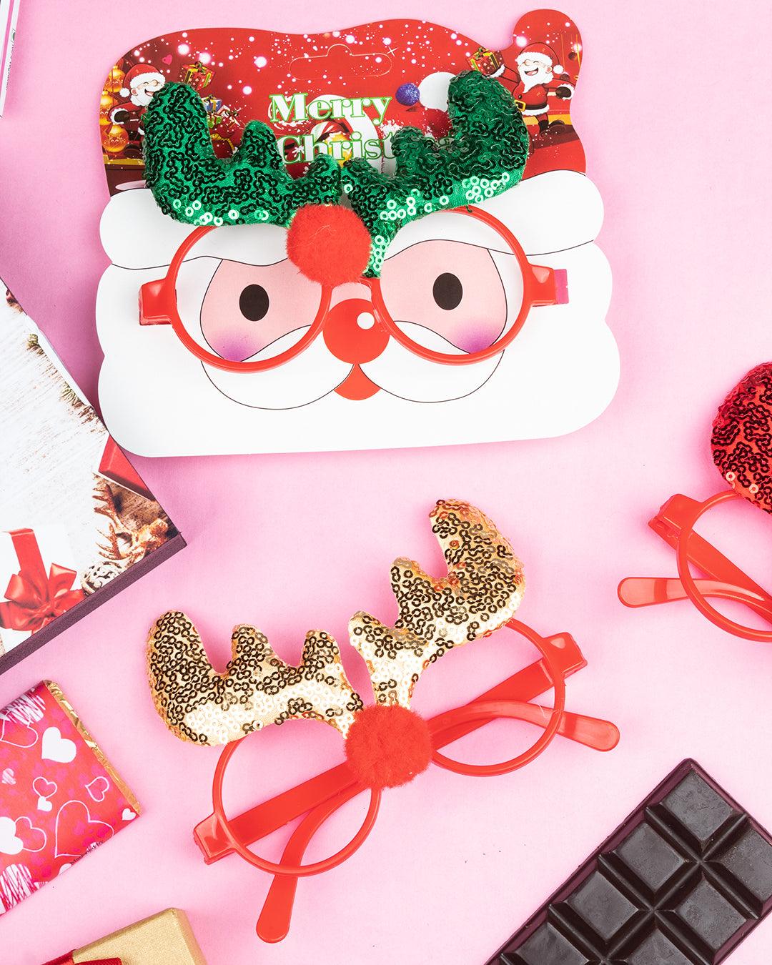 Christmas Headbands & Glasses Frames (2N Head Band & 2N Spectacle) - MARKET 99