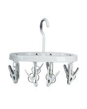 Cloth Hanger with 8 Pegs, Grey, Plastic - MARKET 99