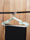 Cloth Hangers, Turquoise, Iron, Set of 8 - MARKET 99