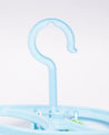 Clothes Hanger with 8 Pegs, Cloth Pegs, Blue, Plastic - MARKET 99
