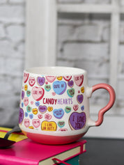 Coffee Cup - 400 Ml, Heart Shape Ballon Print - MARKET 99