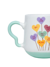 Coffee Cup - 400 Ml, Heart Shape Ballon Print - MARKET 99