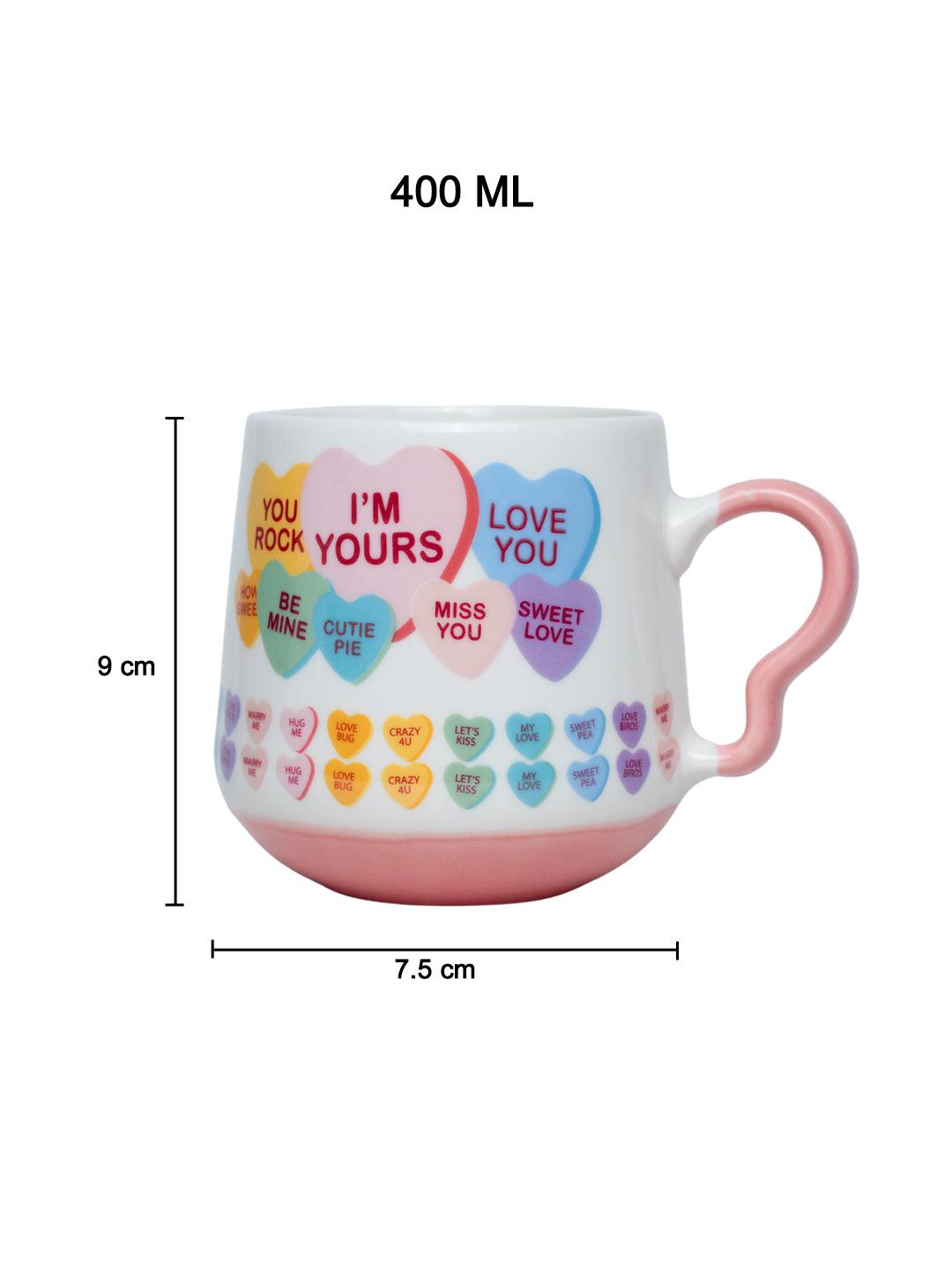 Mug XXL Red Heart (Contenance 400 ml)