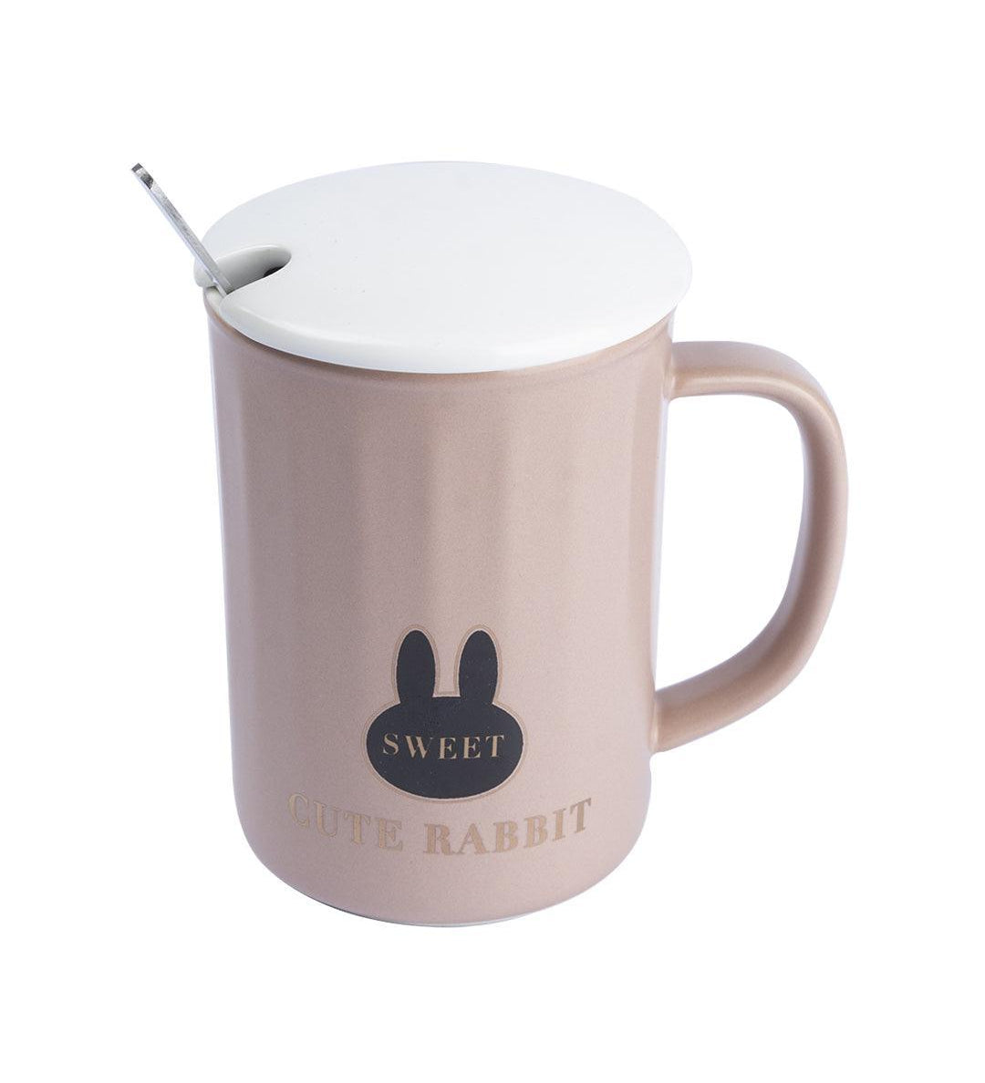 Coffee Mug (380mL, Cute Rabbit) - MARKET 99