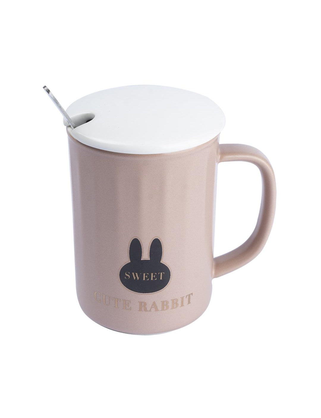 Coffee Mug (380mL, Cute Rabbit) - MARKET 99