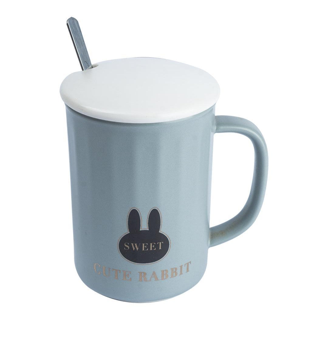 Coffee Mug (380mL, Cute Rabbit) - MARKET 99
