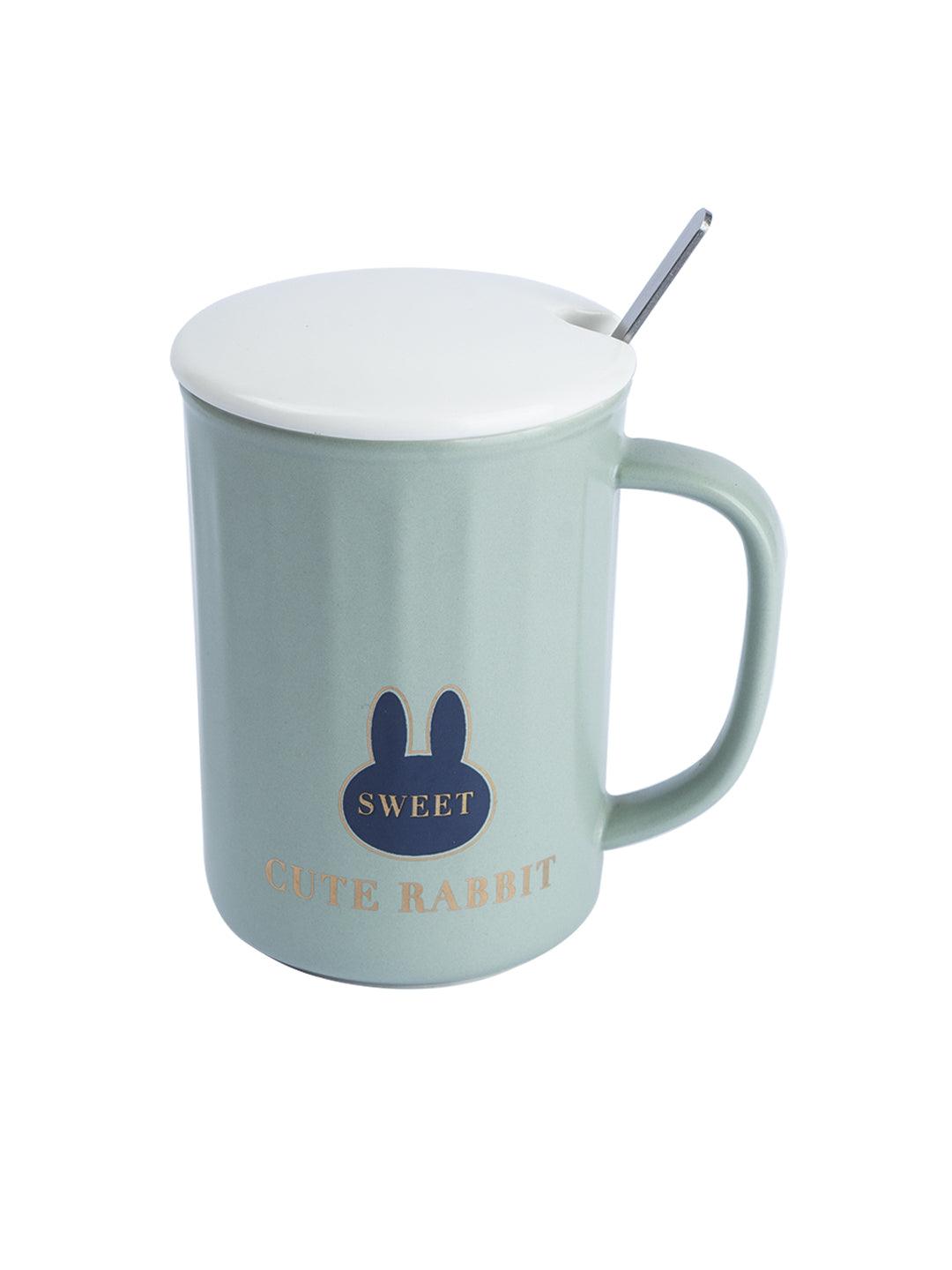 Coffee Mug (380mL, Cute Rabbit)