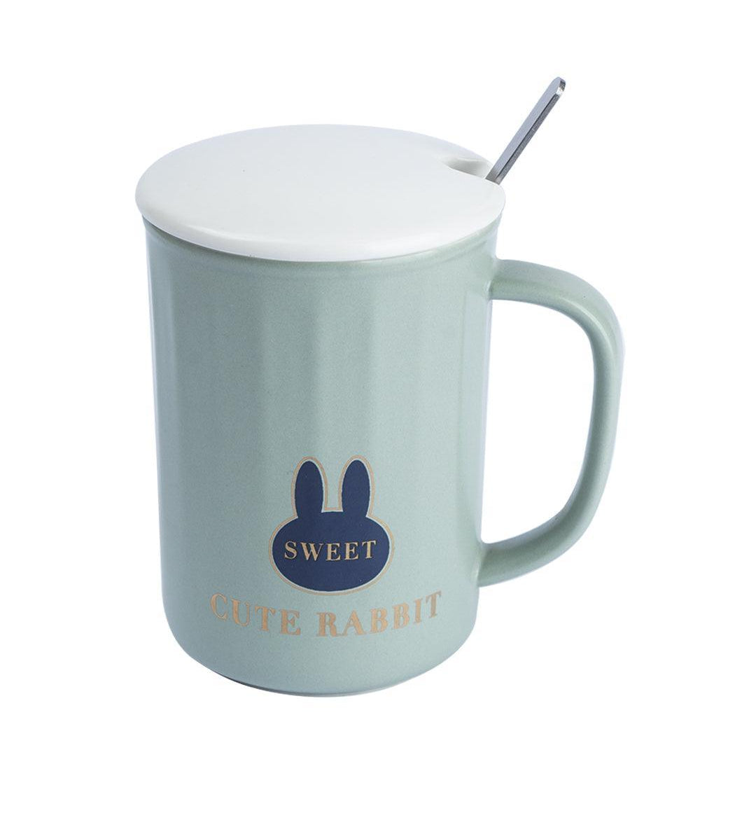 Coffee Mug (380mL, Cute Rabbit) - MARKET 99