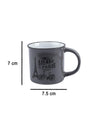 Coffee Mug, Ballade a Paris, Grey, Ceramic, 200 mL - MARKET 99