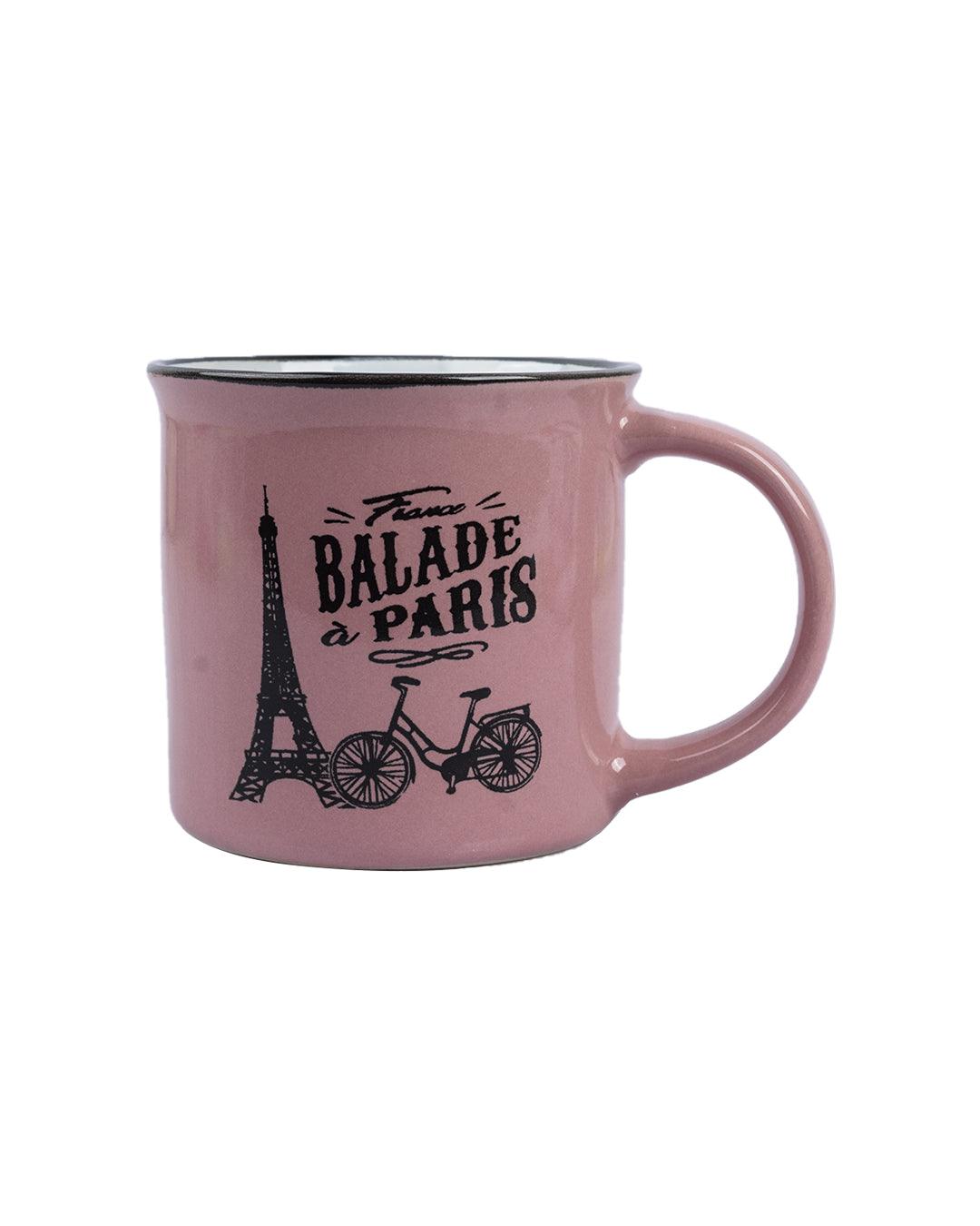 Coffee Mug, Ballade a Paris, Pink, Ceramic. 200 mL - MARKET 99