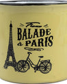 Coffee Mug, Ballade a Paris, Yellow, Ceramic, 200 mL - MARKET 99