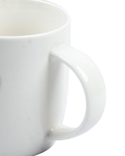 Coffee Mug, Emoji Print, White, Ceramic, 280 mL - MARKET 99