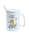 Coffee Mug With Lid (400 Ml), Assorted Colour - MARKET 99