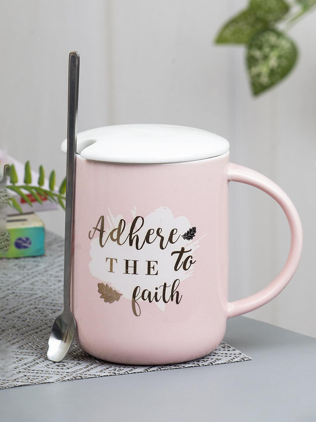 Coffee Mug With Lid | Tea Cup | Ceramic Coffee Mug | Coffee Mug Price | 400 Ml Mug – MARKET99