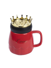 Coffee Mug With Lid (410 Ml) - MARKET 99