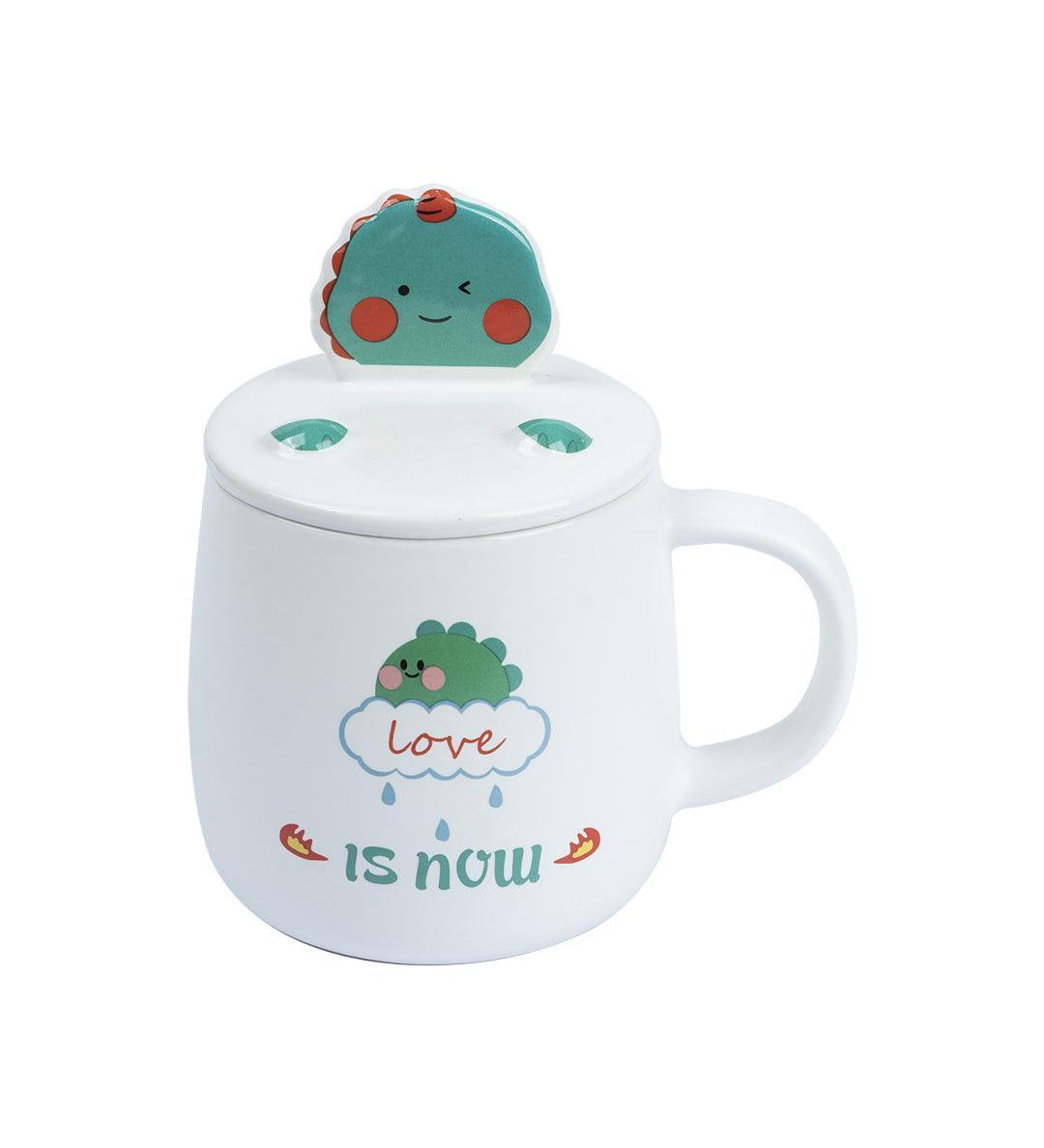 Coffee Mug With Lid (420 Ml) - MARKET 99