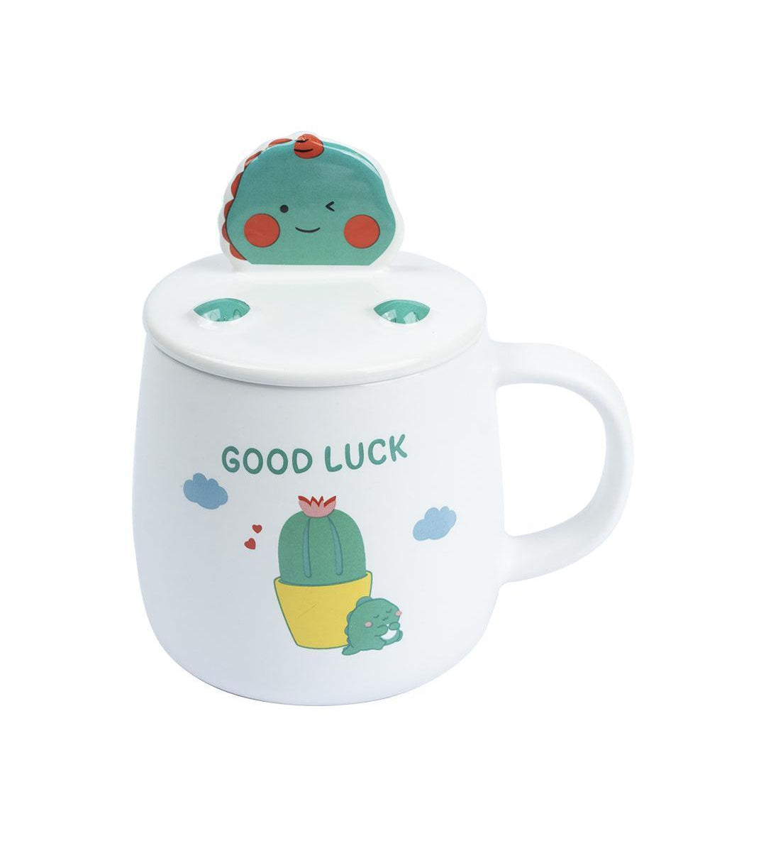 Coffee Mug With Lid (420 Ml) - MARKET 99
