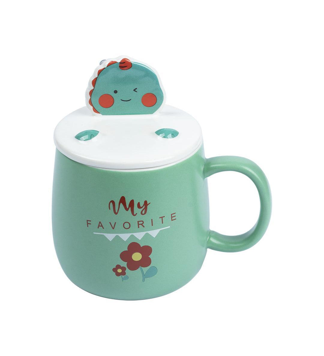 Coffee Mug With Lid (420 Ml) - MARKET 99