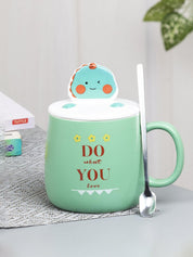 Coffee Mug With Lid (420 Ml) - MARKET 99