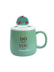 Coffee Mug With Lid (420 Ml) - MARKET 99