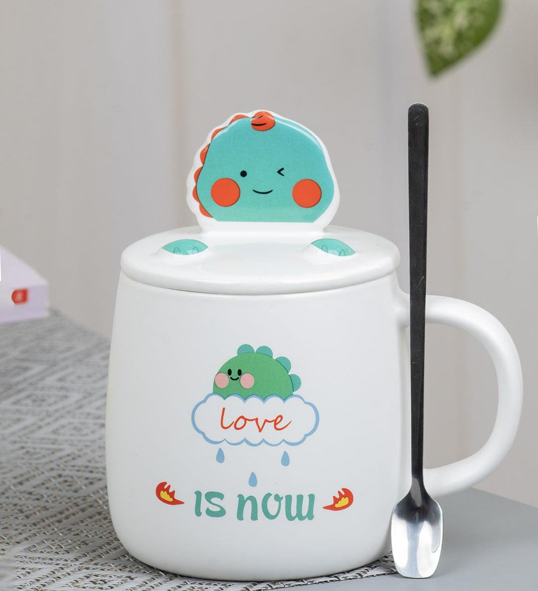 Coffee Mug With Lid (420 Ml) - MARKET 99