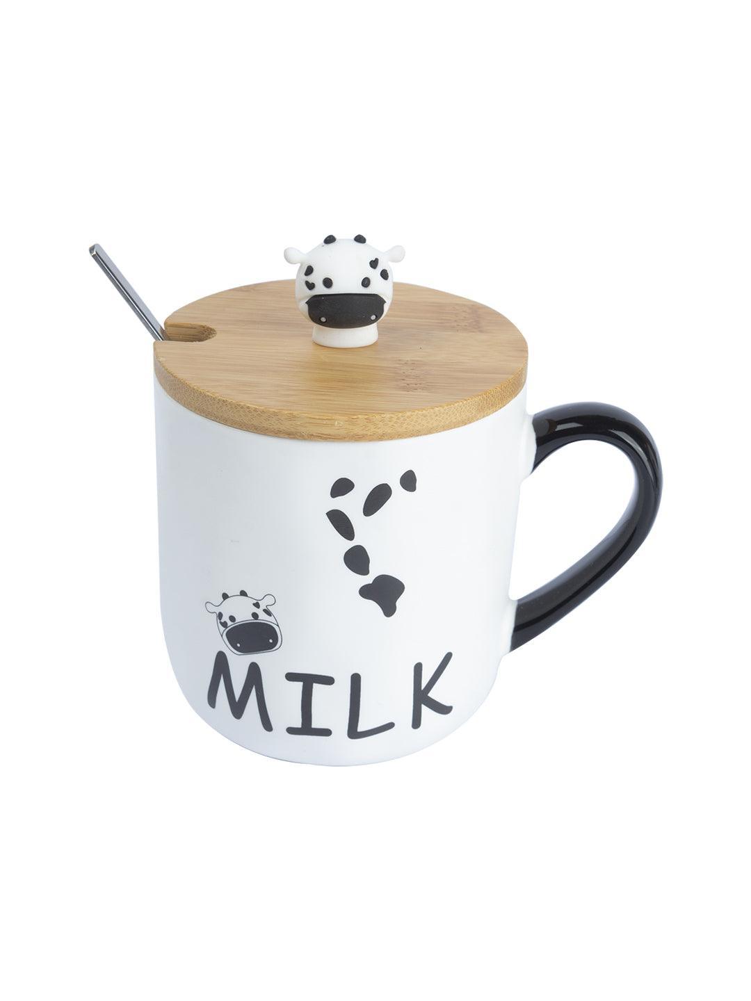 Coffee Mug With Lid (450 Ml), Assorted Colour - Assorted Colour - MARKET 99