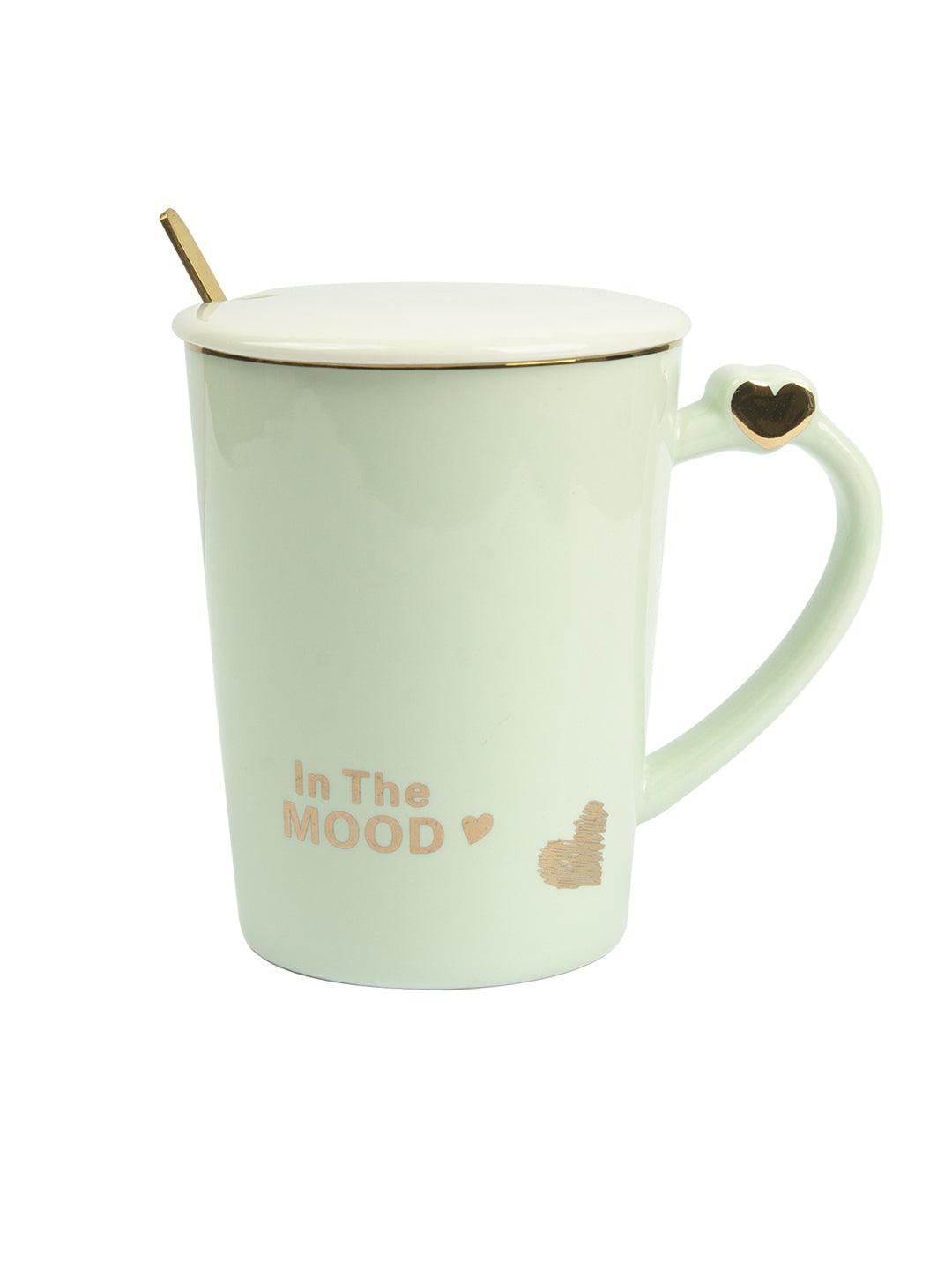 Coffee Mugs With Print 'In The MOOD' - 380mL - MARKET 99