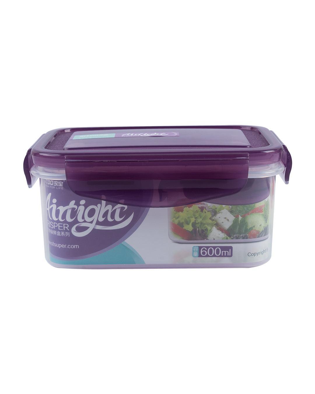 Container, Plastic, Purple, 600 mL - MARKET 99