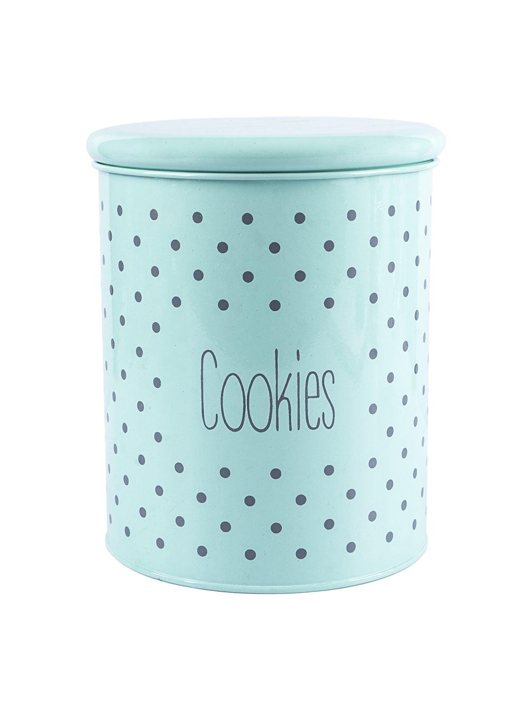 Green Cookies Jar With Lid (1700mL)