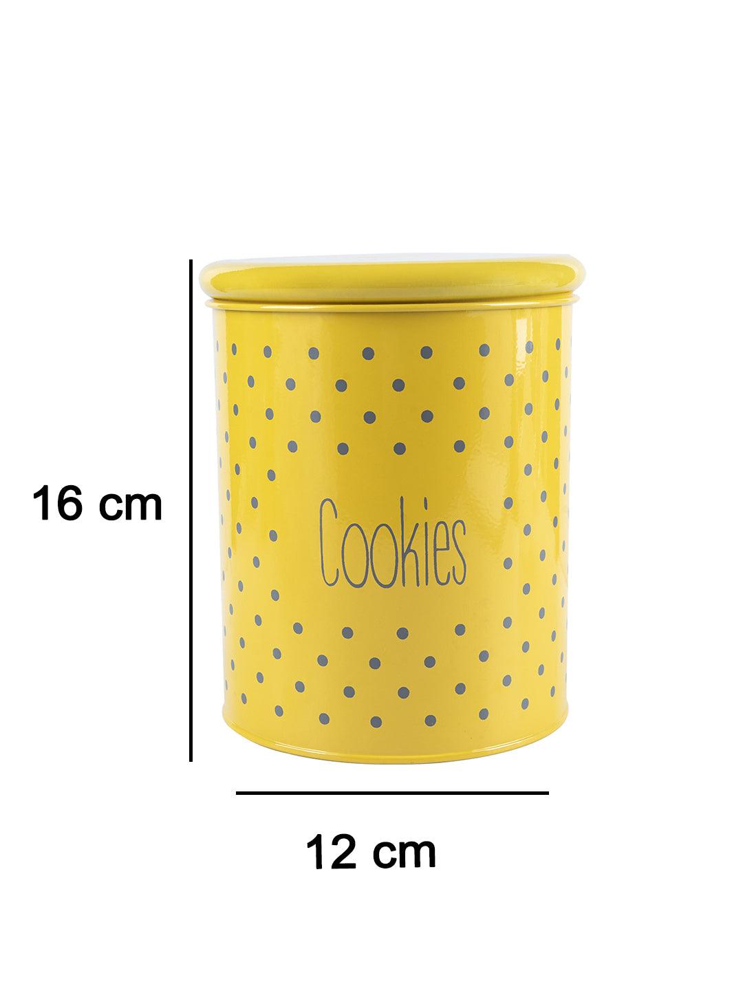 Cookies Jar With Lid - (Yellow, 1700mL) - MARKET 99