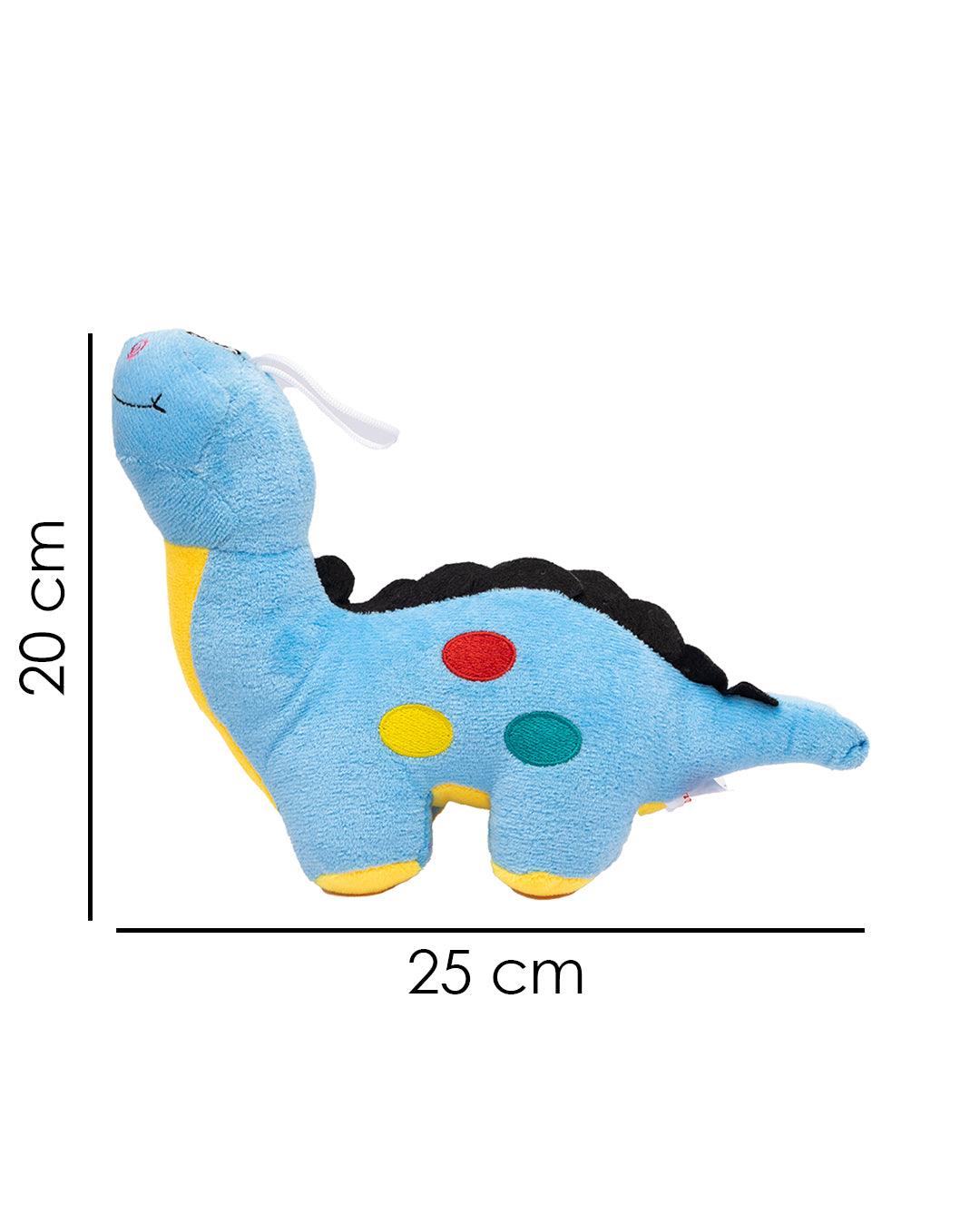 Crazy Dino, Plush Toy, Blue, Polyester - MARKET 99