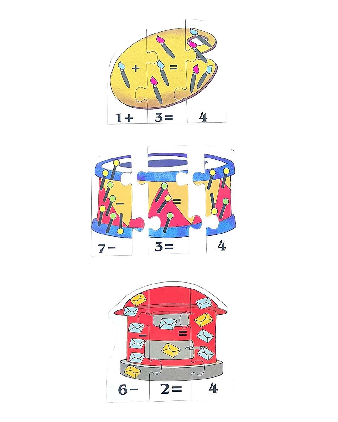 Creative Fun With Sums-Addition & Subtraction, (Early Learning) for Kid - For Child Age 4 & Up - MARKET 99