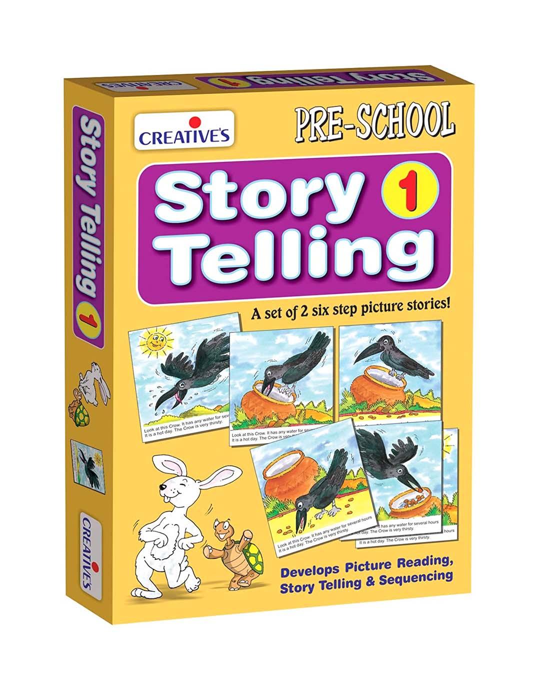 Creative Story Telling Step-By-Step-1 (6 Steps) - For Child Age 5 & Up - MARKET 99