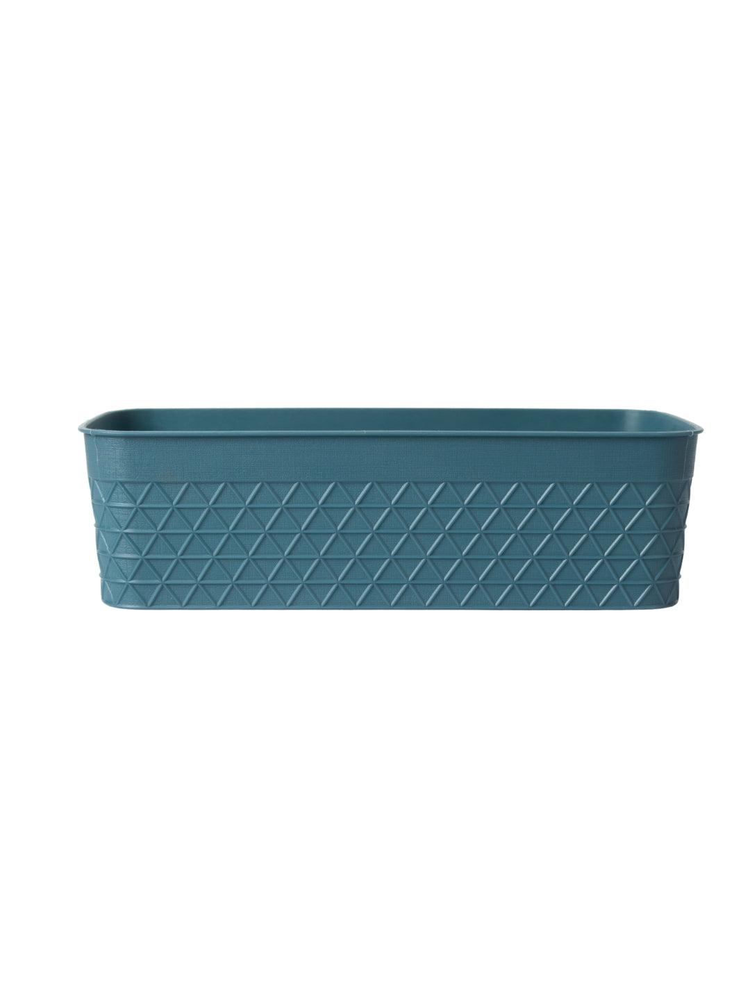 Dark Cyan Multipurpose Storage Basket