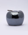 Décor Apple, Decorative Object, Black, Ceramic - MARKET 99
