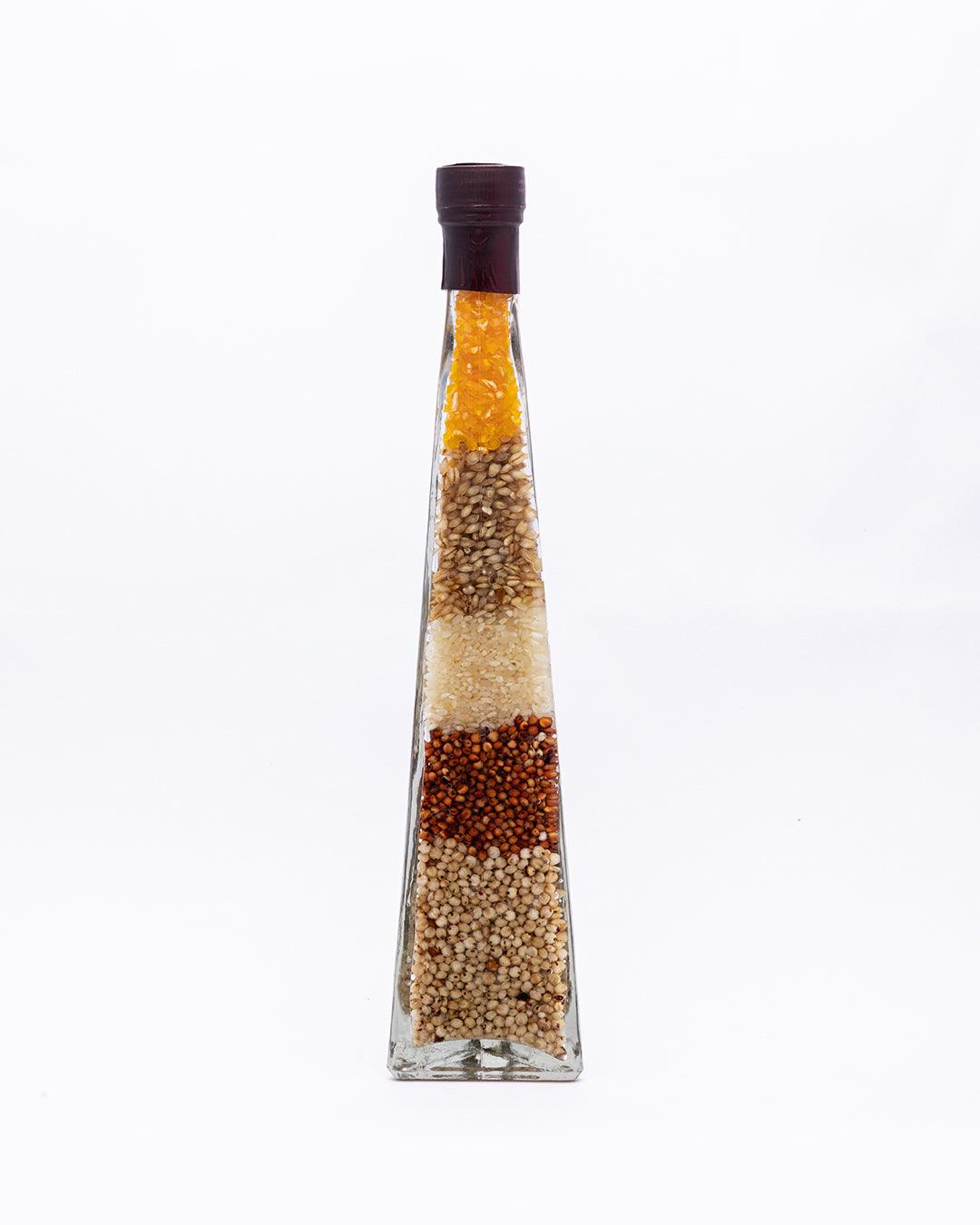 Decorative Bottle, Kitchen Décor, for Home & Office, Multicolour, Glass - MARKET 99