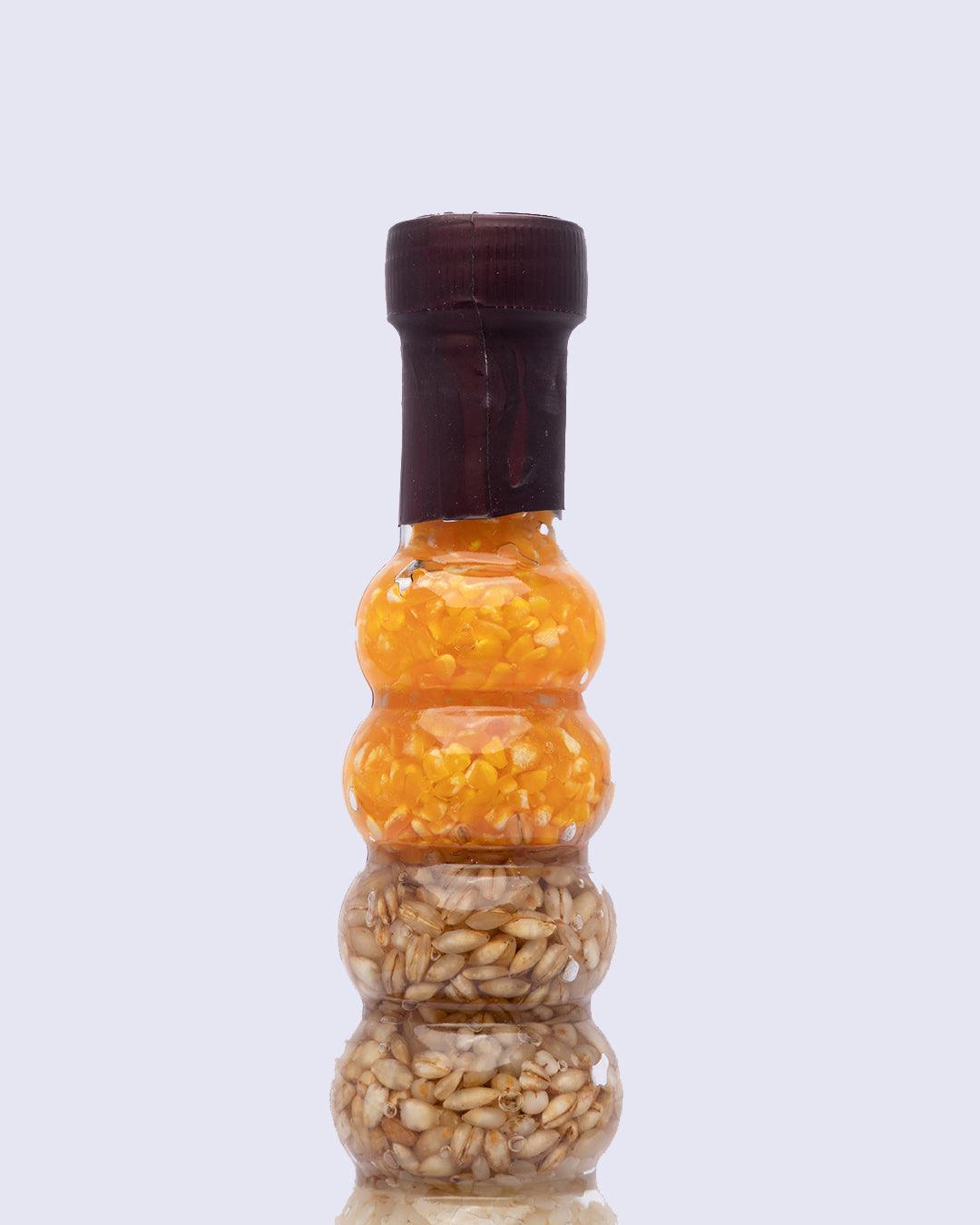 Decorative Bottle, Kitchen Décor, Multicolour, Glass - MARKET 99