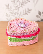 Decorative Box, Heart, Pink, Paper - MARKET 99
