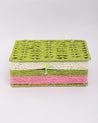 Decorative Box, Rectangle, Green, Paper - MARKET 99