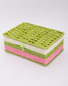 Decorative Box, Rectangle, Green, Paper - MARKET 99