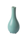 Decorative Ceramic Flower Vase - Green Pear, Glossy