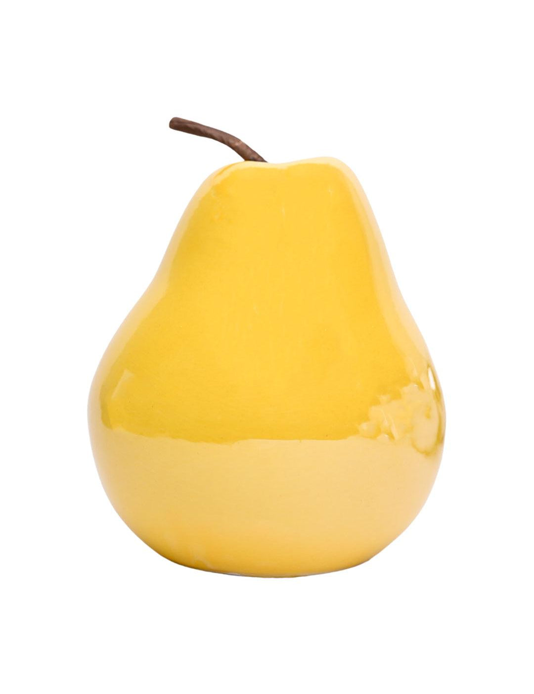 Decorative Ceramic Yellow Pear - MARKET 99