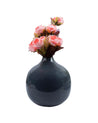 Decorative Flower Vase, Diwali Décor, Grey, Iron - MARKET 99