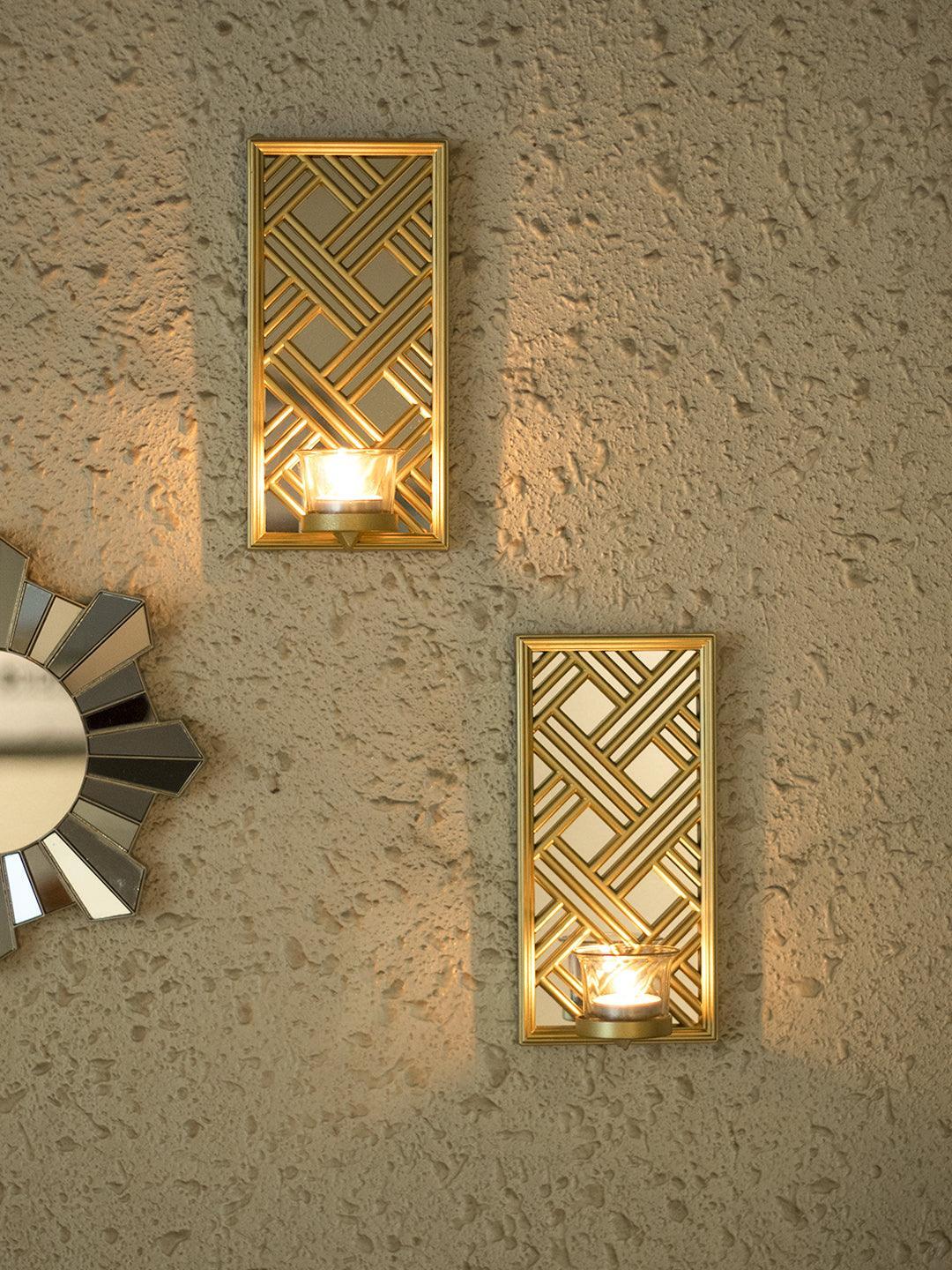 Decorative Indoor Wall Sconce Candle Holders - MARKET 99